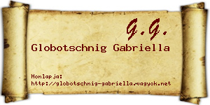 Globotschnig Gabriella névjegykártya